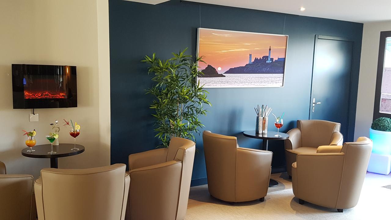 Logis Hotel Du Large Plougonvelin Ngoại thất bức ảnh